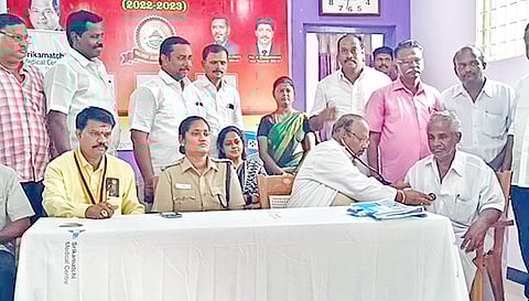 மருத்துவ முகாம் நடந்தது.