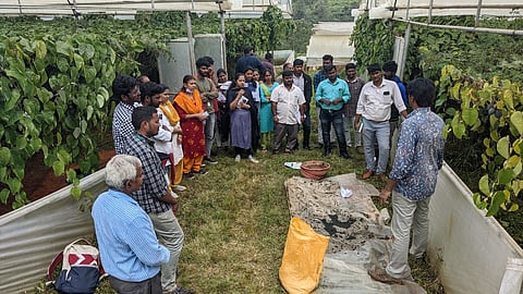 விவசாயிகளுக்கு பயிற்சி