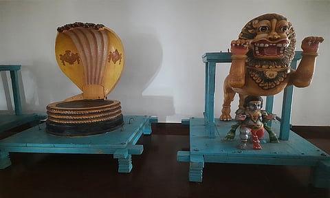 பிரம்மோற்சவ திருவிழாவுக்காக கன்னியாகுமரி வெங்கடாஜலபதி கோவிலுக்கு மேலும் 2 புதிய வாகனங்கள் வந்தன