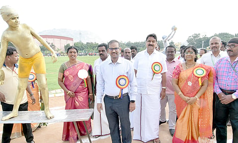 கிருஷ்ணகிரியில் மாவட்ட அளவிலான தடகள போட்டிகள்