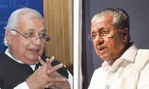 ஆரிப் முகமதுகான்,பினராயி விஜயன்