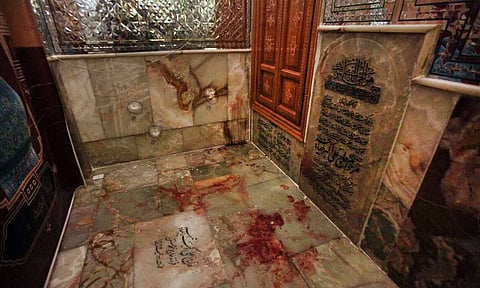 துப்பாக்கிச் சூடு நடைபெற்ற மசூதி