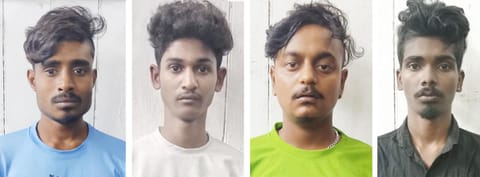 கைதான வாலிபர்கள்