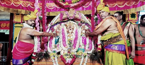 மருதமலை முருகன் கோவிலில் இன்று திருக்கல்யாண நிகழ்ச்சி