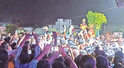 குமார சுப்பிரமணிய சாமி கோவிலில் திருக்கல்யாண நிகழ்ச்சி