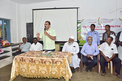 ஊழல் தடுப்பு விழிப்புணா்வு கூட்டம் நடைபெற்ற போது எடுத்த படம்