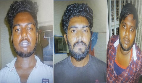 கஞ்சா விற்பனையில் ஈடுபட்டு கைதான 3 பேர் சிறையில் அடைப்பு