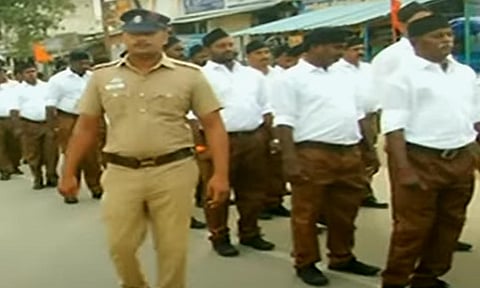 ஆர்,எஸ்,எஸ், அணிவகுப்பு