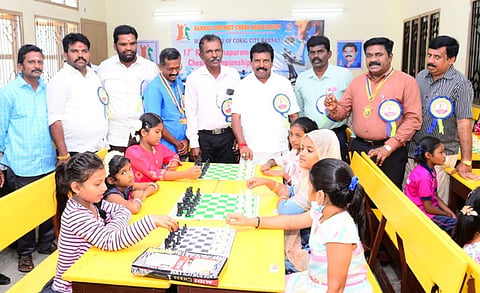 மாநில செஸ் போட்டிக்கான தகுதி தேர்வு போட்டி