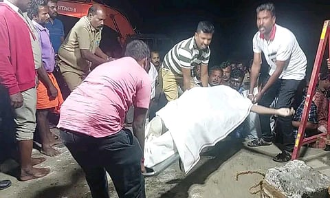 பாலாற்றில் மூழ்கி வேலூர் எலக்ட்ரீசியன் பலி