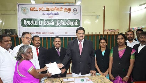 காஞ்சிபுரத்தில் நடந்த லோக் அதாலத்தில் 520 வழக்குகளுக்கு தீர்ப்பு