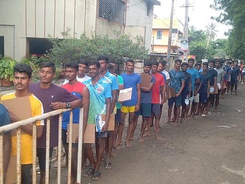 அக்னிபாத் திட்டத்தின்கீழ் திருச்சியில் இளைஞர்களுக்கு நுழைவுத்தேர்வு