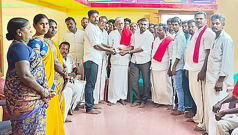 இளைஞர் பெருமன்ற ஒன்றிய பேரவை கூட்டம் நடந்தது.