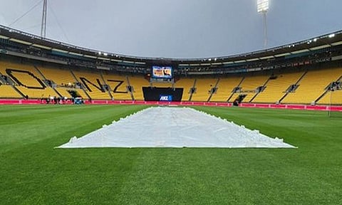 வெலிங்டனில் மழை: இந்தியா- நியூசிலாந்து மோதும் டி20 போட்டி தாமதம்