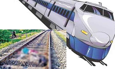 வந்தே பாரத் ரெயில் மோதி கன்றுக்குட்டி சாவு