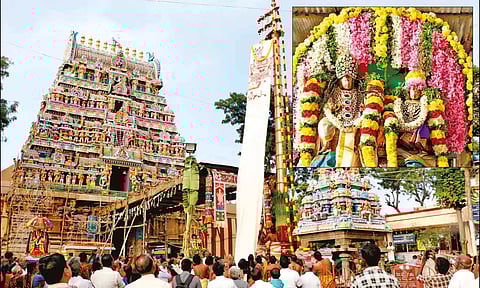 திருநாகேஸ்வரம் நாகநாதர் கோவிலில் கார்த்திகை கடை ஞாயிறு பெருவிழா தொடங்கியது