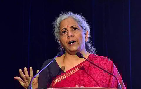 மத்திய நிதி மந்திரி நிர்மலா சீதாராமன்