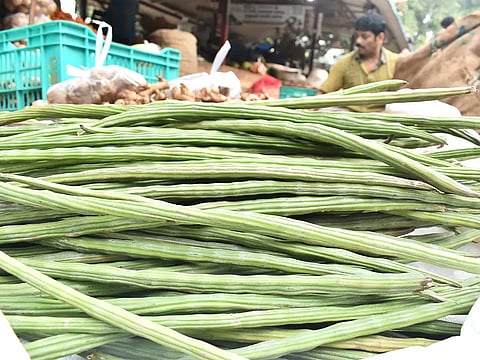 ஈரோடு பெரிய மார்க்கெட்டில் முருங்கைக்காய் விலை கிடுகிடு உயர்வு