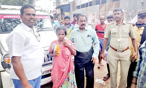 மனநலம் பாதித்த பெண் மீட்பு.
