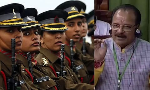 ராணுவ வீராங்கனைகள்,மந்திரி அஜய்பட்(கோப்பு படம்)