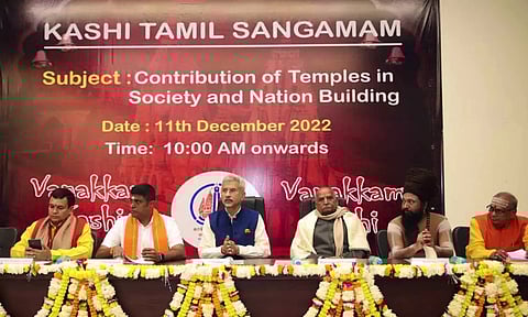 நம்முடைய பாரம்பரியம் மற்றும் வரலாற்று பாதுகாவலர்களாக கோவில்கள் உள்ளன - மத்திய மந்திரி ஜெய்சங்கர்