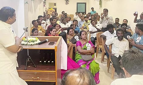 மக்கள் நீதி மய்யம் ஆலோசனை கூட்டம்