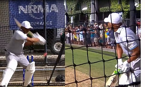 ரஷித் கான் ஓவரை பறக்க விட்ட பிரையன் லாரா- வைரலாகும் வீடியோ