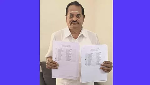  புதிய நிர்வாகிகள் பட்டியலை வெளியிட்ட அடையாறு பாஸ்கர்.