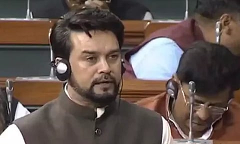 மத்திய மந்திரி அனுராக் தாக்கூர்