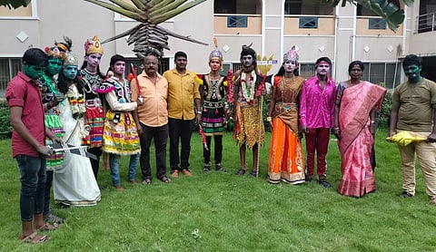 பர்கூர் உண்டு உறைவிட பள்ளி மாணவ-மாணவிகள் தேர்வு