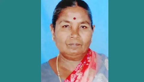 விபத்தில் பலியான ரஞ்சிதம்