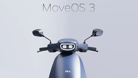 ஒலா எலெக்ட்ரிக் ஸ்கூட்டரில் இலவசமாக அம்சங்களை வழங்கும் மூவ் ஒஎஸ் 3
