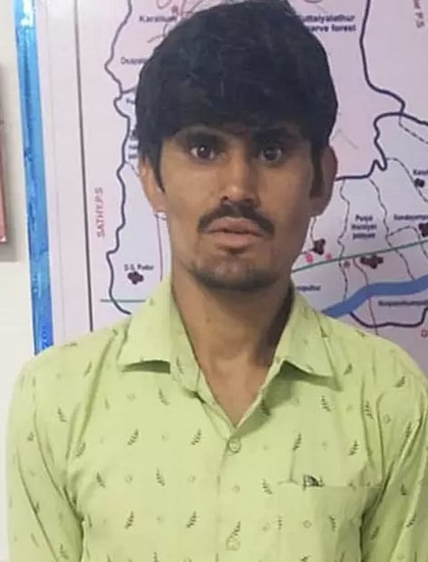 குட்கா பொருட்கள் விற்பனைக்கு வைத்திருந்த வடமாநில வாலிபர் கைது