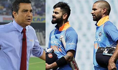 டி20-யில் விராட் கோலிக்கும்...ஒருநாள் போட்டியில் தவான் இடத்திற்கு ஆபத்து- சஞ்சய் மஞ்ச்ரேக்கர் விளக்கம்