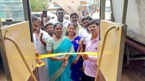 புதிய வழித்தடத்தில் பஸ் இயக்கம்