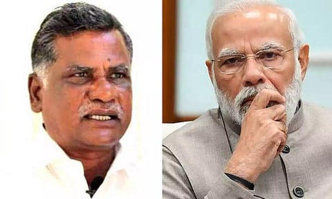 முத்தரசன், நரேந்திர மோடி (கோப்பு படம்)