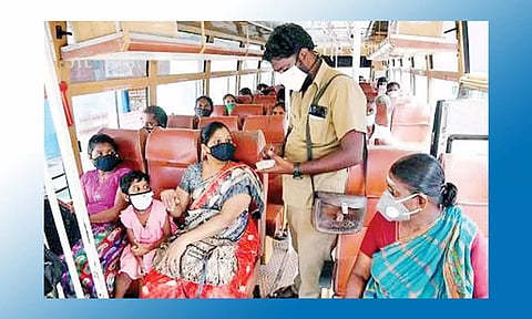 இலவச பஸ் பயண திட்டத்தின் கீழ் 2.31 கோடி பெண்கள் பயனடைந்தனர்