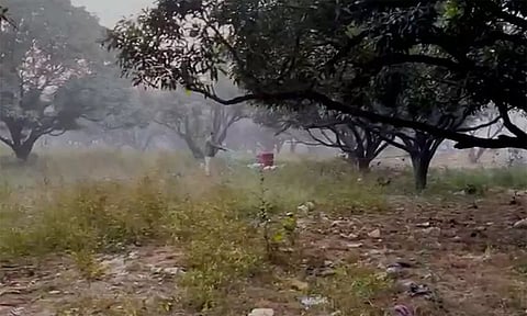 வெடிகுண்டு கிடந்த பகுதி