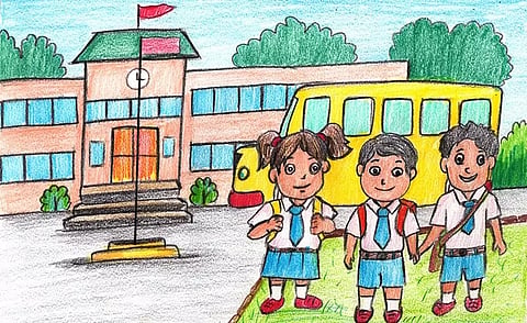 6 முதல் 12-ம் வகுப்பு வரையிலான மாணவர்களுக்கு பள்ளிகள் திறப்பு