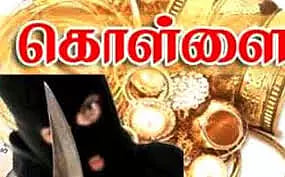 சிதம்பரம் அருகே பல்கலைக்கழக அதிகாரி வீட்டை உடைத்து 10 பவுன் நகை கொள்ளை