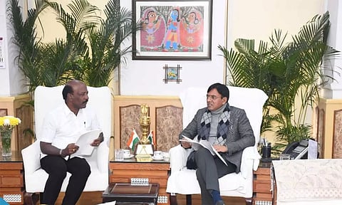 நீட் தேர்வு விலக்கு- மத்திய சுகாதாரத்துறை மந்திரியிடம் மா.சுப்பிரமணியன் கோரிக்கை
