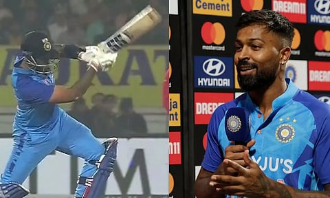 பேட்டிங் செய்வது மிக எளிதாக இருந்தது- வெற்றி குறித்து கூறிய சூர்யகுமாரை புகழ்ந்த ஹர்த்திக் பாண்ட்யா