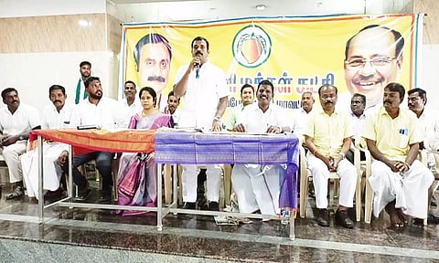 பா.ம.க. மாவட்ட பொதுக்குழு கூட்டம்