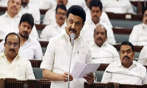 மத்திய அரசு சேதுசமுத்திர திட்டத்தை செயல்படுத்த முன்வர வேண்டும்- சட்டசபையில் முதல்வர் மு.க.ஸ்டாலின் தனித்தீர்மானம்