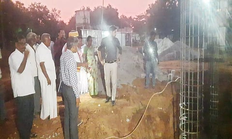 வளர்ச்சி திட்ட பணிகளை கூடுதல் கலெக்டர் ஆய்வு