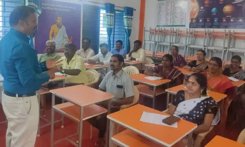 ஆசிரியர்களுக்கு ஆராய்ச்சி செயல்திட்ட பயிற்சி