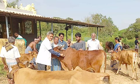 தடுப்பூசி முகாம் நடந்தது.