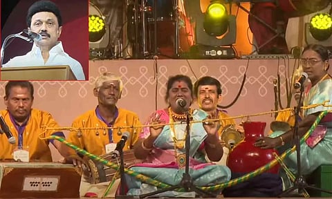 சென்னை சங்கமம்- நம்ம ஊரு திருவிழா நிகழ்ச்சியை தொடங்கி வைத்த முதல்வர்