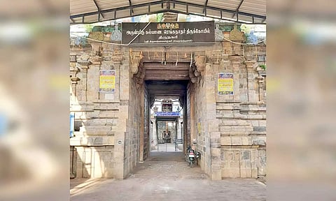புஷ்கரணியில் ஆண்டாள் எழுந்தருளி பறவைகளுக்கு அன்னமிடும் வைபவம்