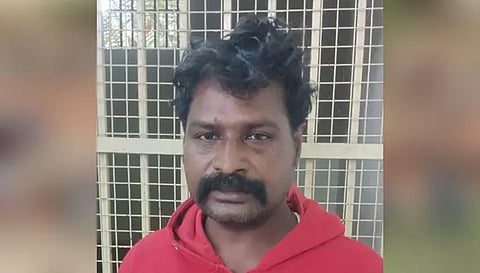 கைது செய்யப்பட்ட போலி மந்திரவாதி செல்வராஜ்.